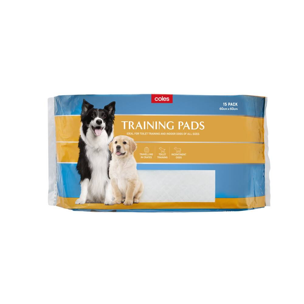 Coles Dog Training Pads (15 pack)