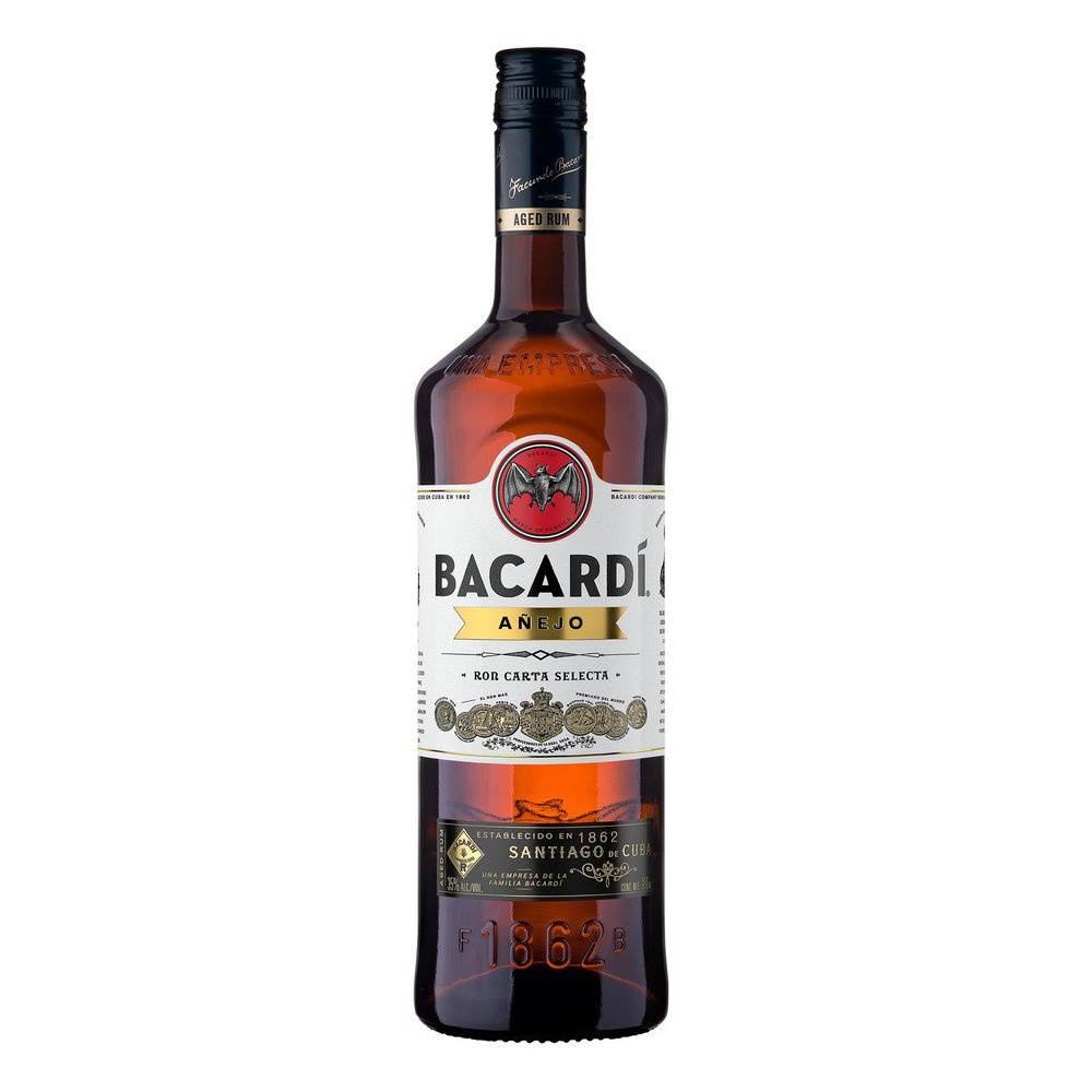 Bacardí · Ron añejo (980 ml)