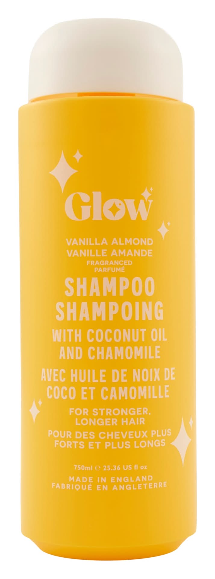 Glow Hair Shampoo, Vanilla-Almond (750 ml)