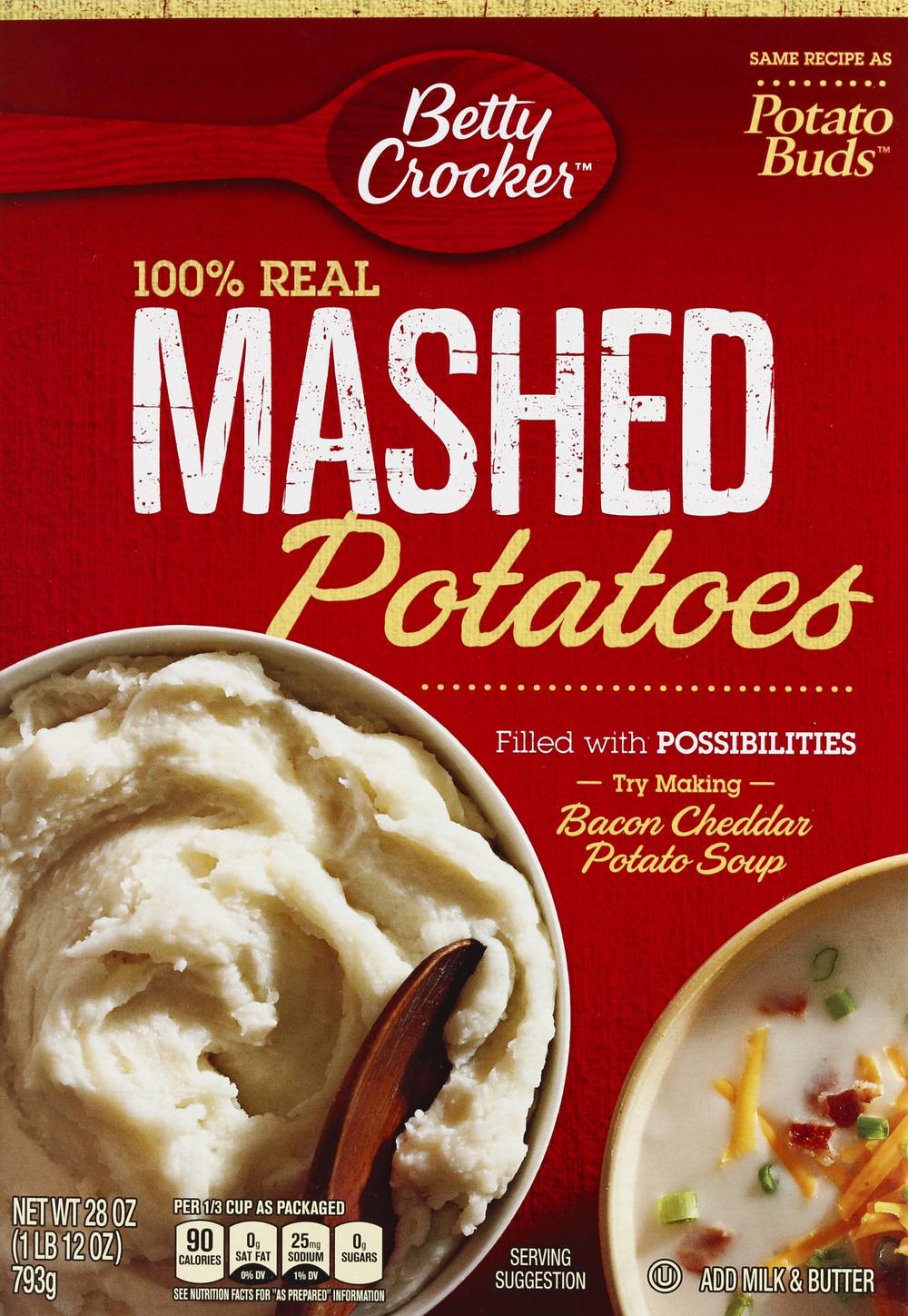 Betty Crocker Mashed Potatoes (1.75 lbs)