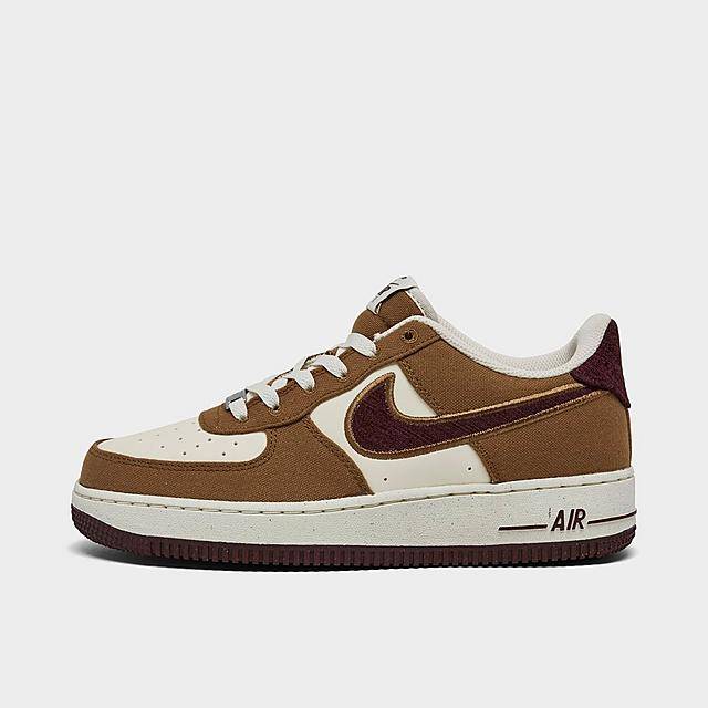 Big Kids' Nike Air Force 1 Lv8 Canvas Casual Shoes (6.5)