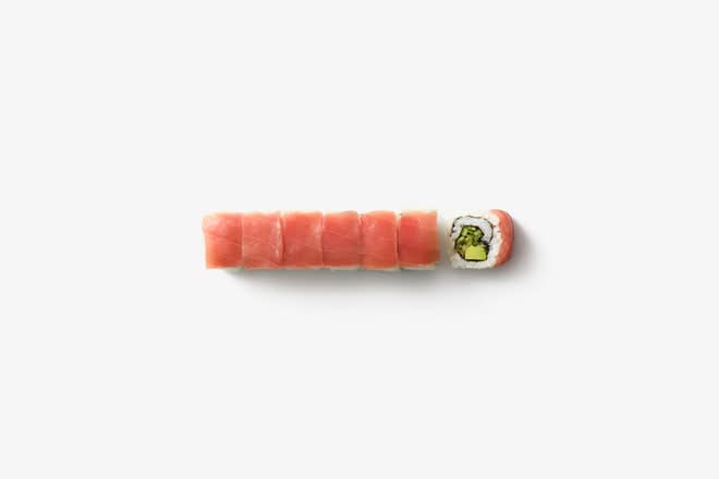 Tuna Avocado Dragon Roll