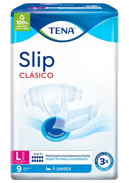 Tena PAÑAL ADU SLIP COMFORT LARGE *9