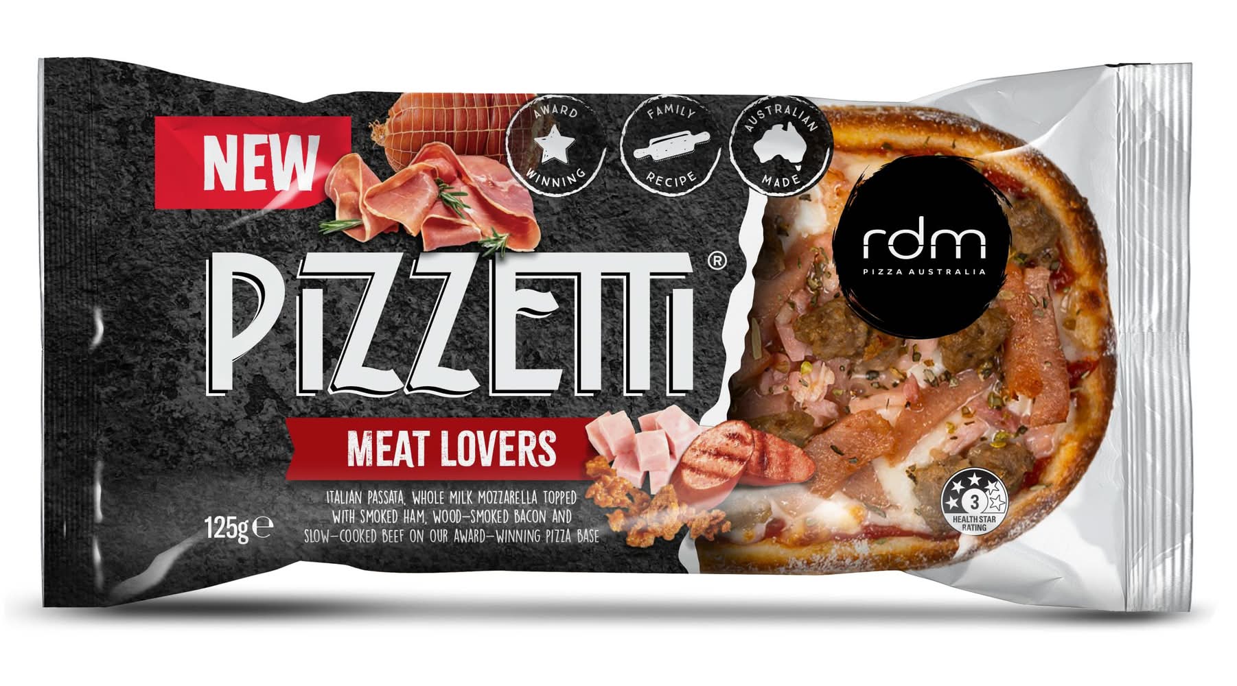Pizzetti Meatlovers Pizza 125g
