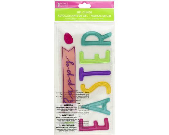 Impact Innovations · Gel Clings Easter Decorations (1 set)