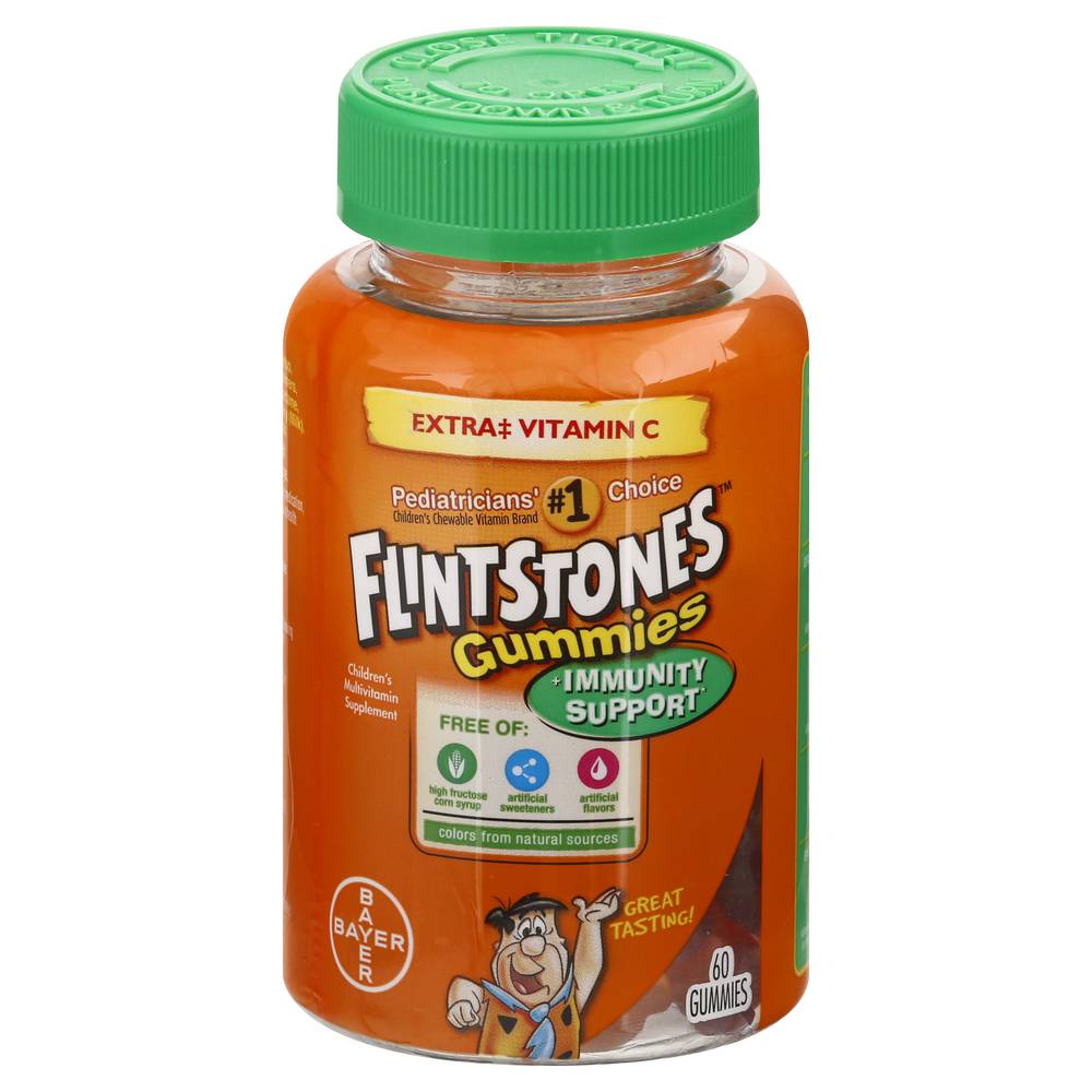 Flintstones Children's Multivitamin + Immunity Support Gummies (3.52 oz)