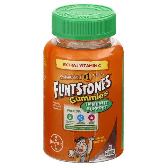 Flintstones Children's Multivitamin + Immunity Support Gummies (60 ct)