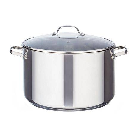 Mainstays Stainless Steel Dutch Oven With Glass Lid