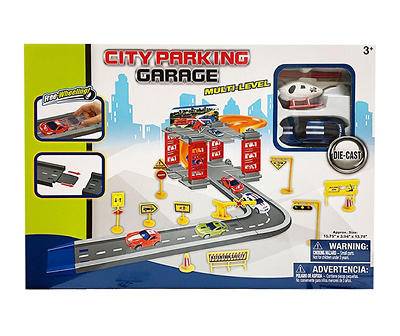 generic Multi-Level City Parking Garage Toy Set