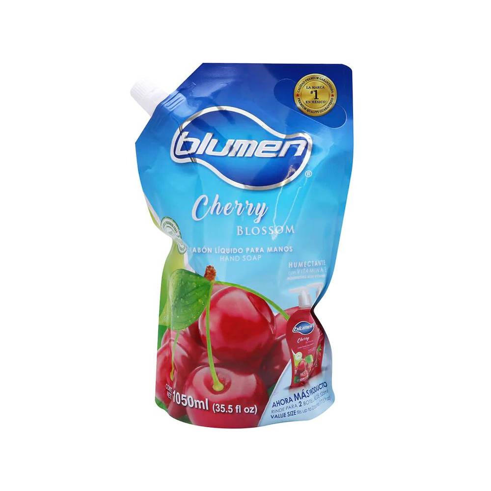 Blumen jabón líquido para manos cherry