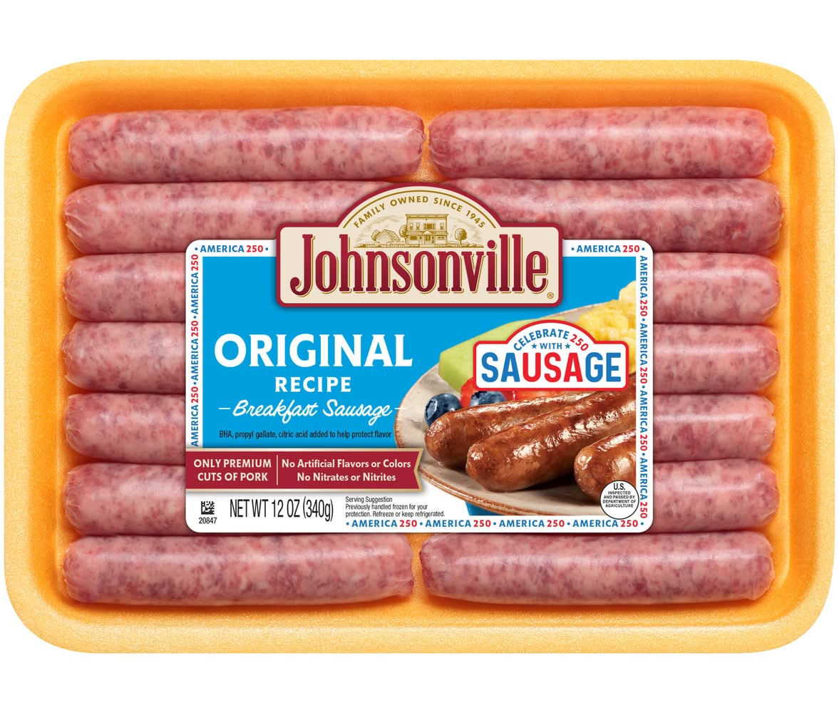 Johnsonville Original Recipe Breakfast Sausages (12 oz)