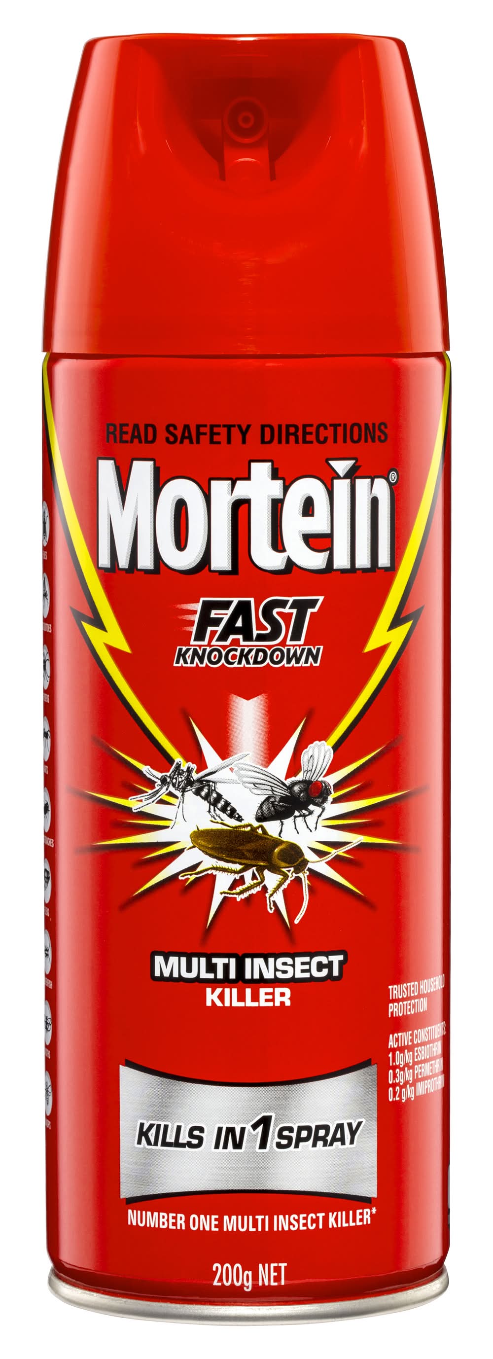 Mortein Fast Knockdown Aerosol Multi Insect Killer (200g)