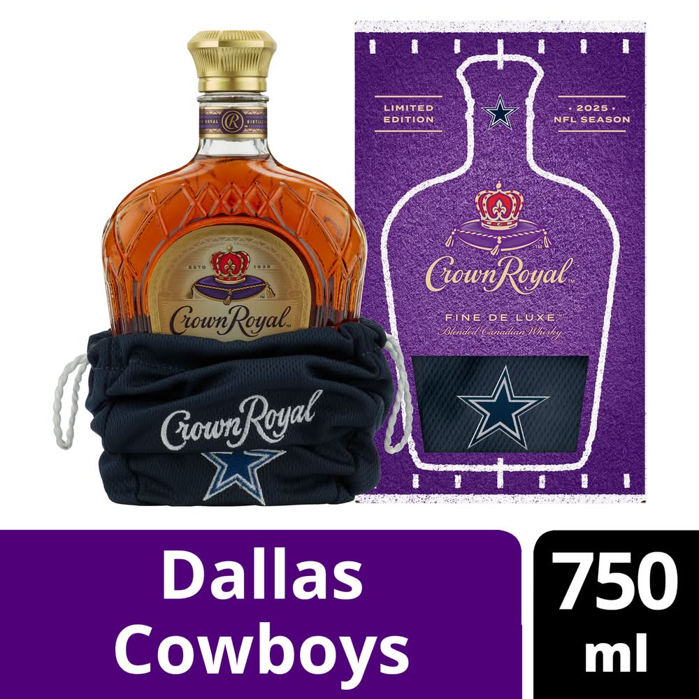 Crown Royal Fine De Luxe Blended Canadian Whisky (750 ml)