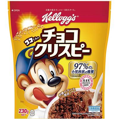 日本ケロッグ　チョコクリスピー　２３０ｇ