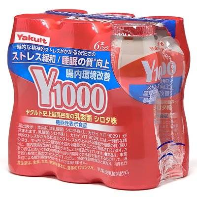 ヤクルト　Ｙ１０００　１１０ｍｌ×６本入（機能性表示食品）