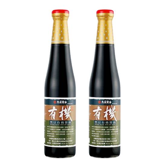 【2入組】丸莊-丸莊黑豆有機醬油(420ml/罐)