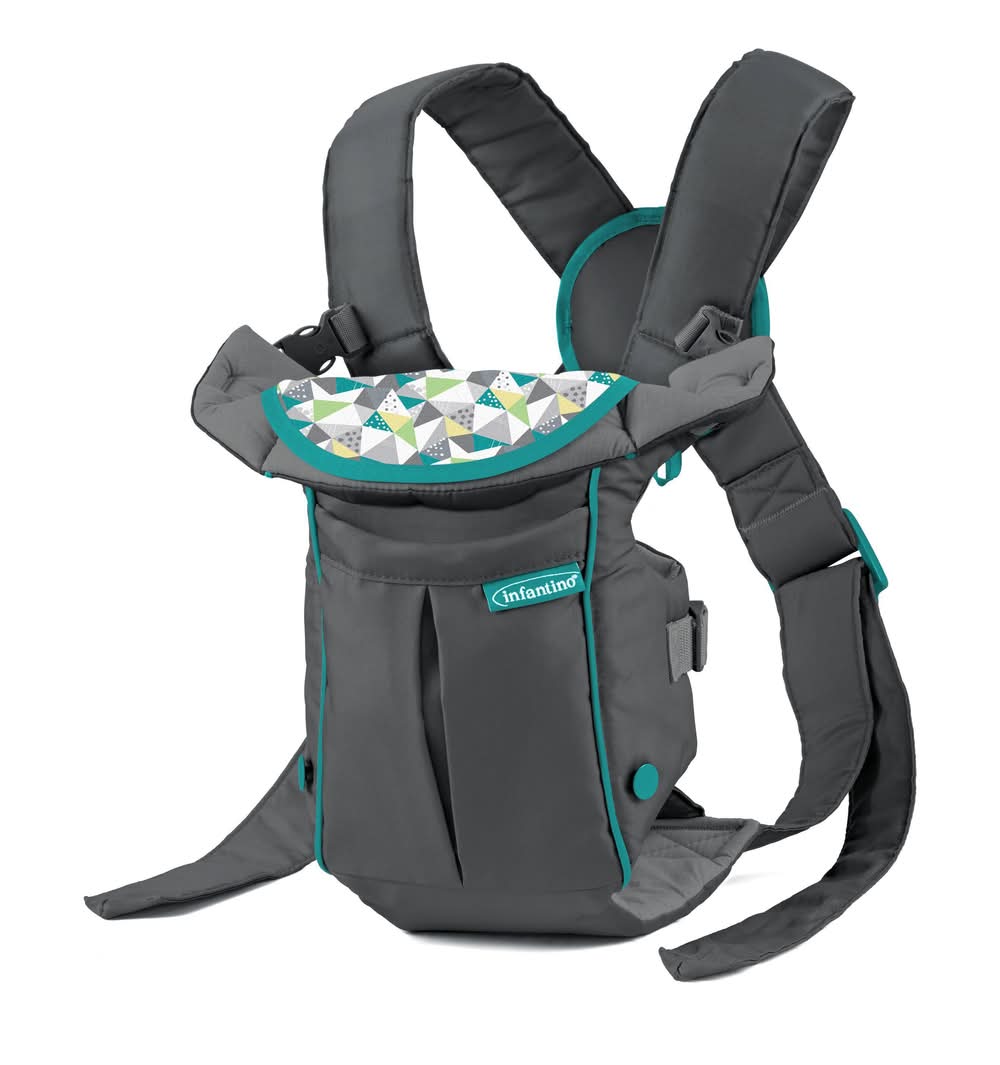 Infantino Swift Classic Baby Carrier With Pocket, Gray