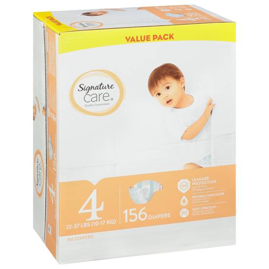 Signature Care Diapers Size 4