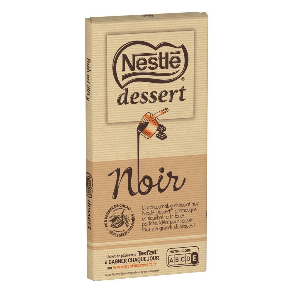 Nestlé - Tablette de chocolat noir