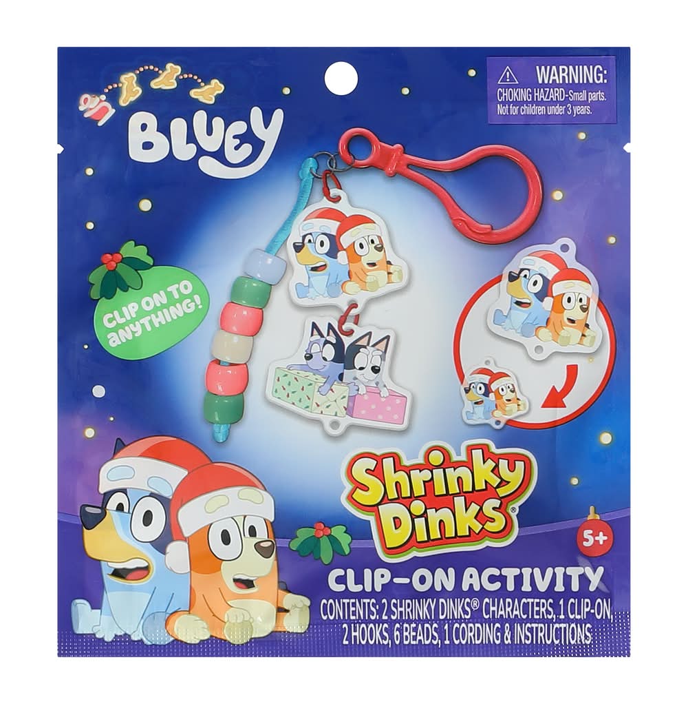 Licensed Shrinky Dinks® Clip-On Activity Set Bluey