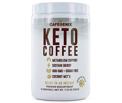 Cafegenix Instant Premium Keto Coffee (7.93 oz) (medium roast)