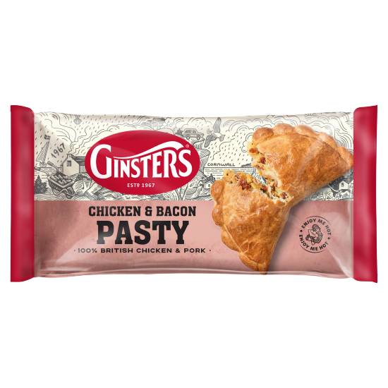 Ginsters Chicken & Bacon Pasty