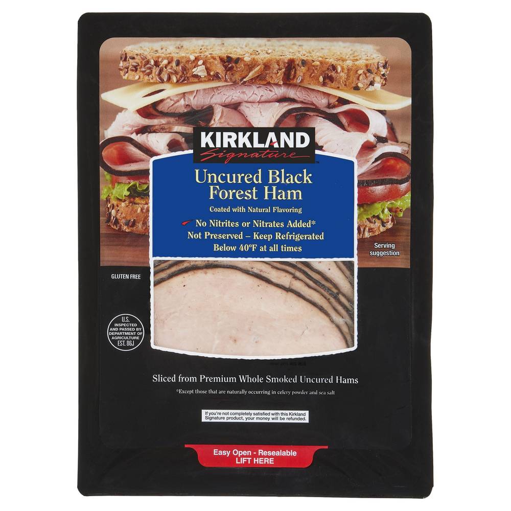 Kirkland Signature Uncured Black Forest Ham (1.1 lbs)