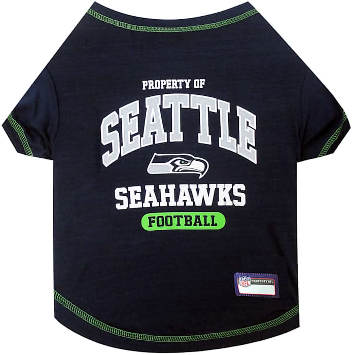 Pets First Seattle Seahawks Nfl Nfc West T-Shirt For Dogs, Medium