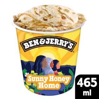 Ben & Jerry's Ice Cream Dessert Sunny Honey Home 465ml