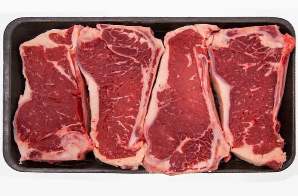 Beef Loin, New York Steak, Bone In, Maxx Pack