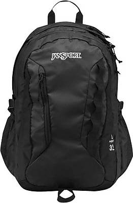 JanSport Outdoor Laptop Compatable Backpack, X-Large, Black (T14F008)
