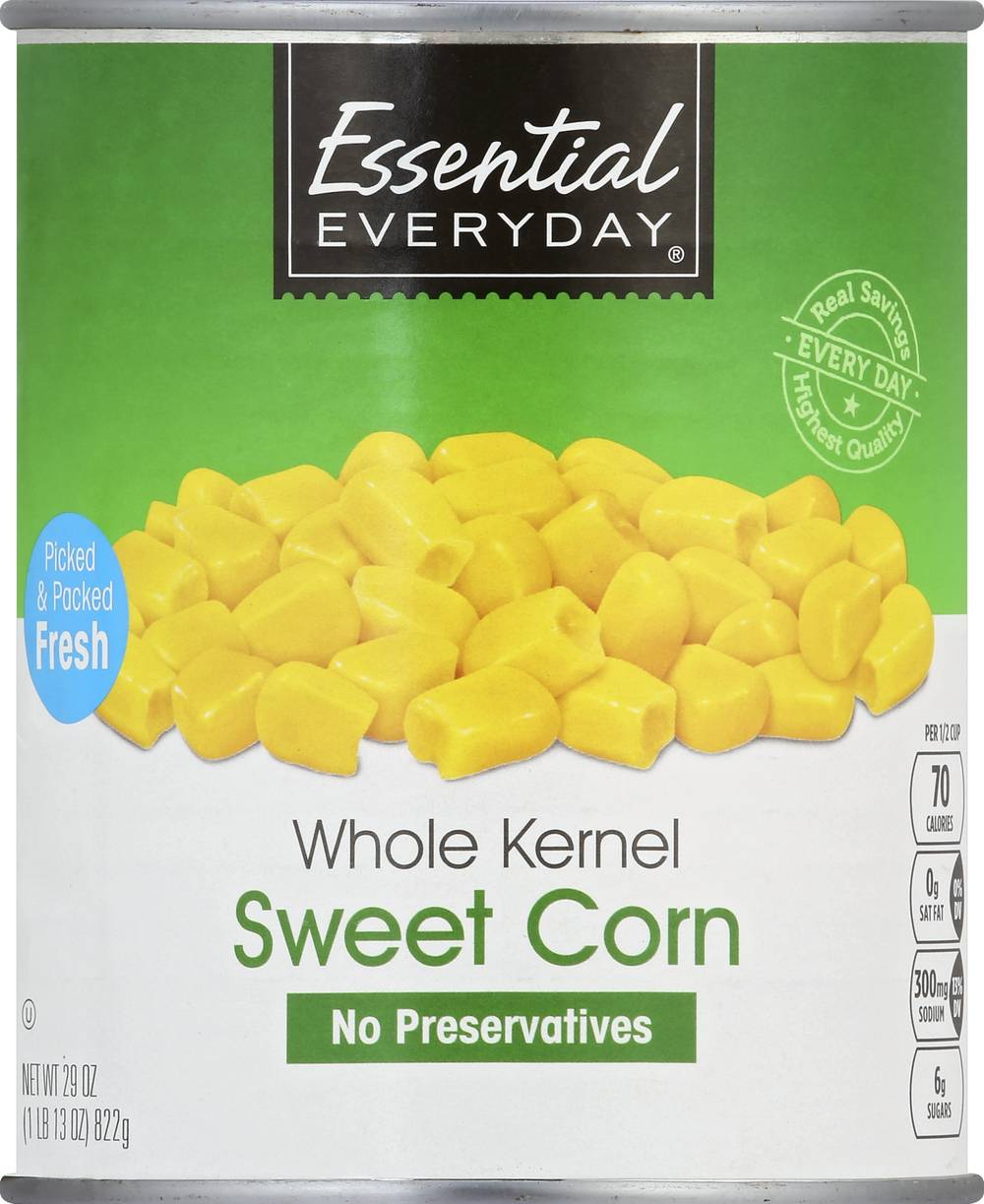 Essential Everyday Whole Kernel Sweet Corn (1.81 lbs)