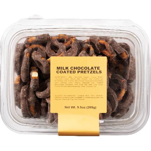 Sprouts Milk Chocolate Coated Pretzels