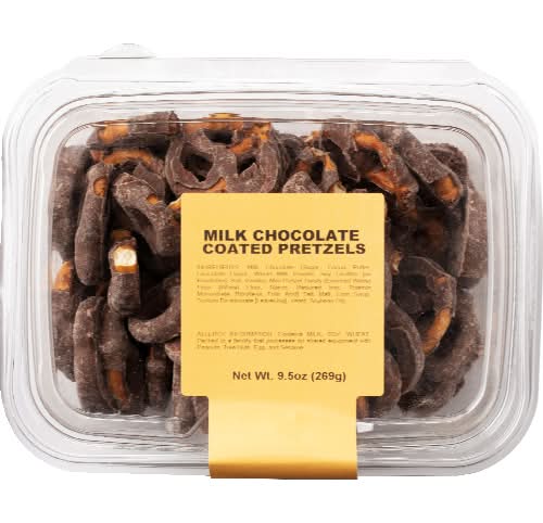 Sprouts Milk Chocolate Coated Pretzels