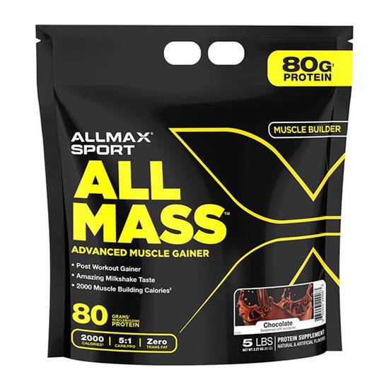Allmax Allmass Chocolate Muscle Gainer (2.26 kg)