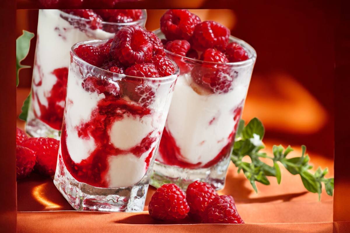 Mousse framboise spéculoos