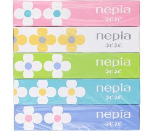 ネピアネピネピティシュ１５０組×５個:4901121181431