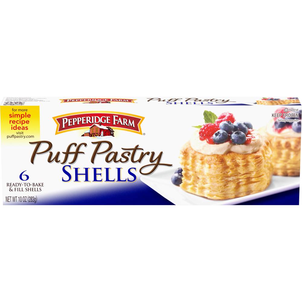 Pepperidge Farm Puff Pastry Shells (6 ct)