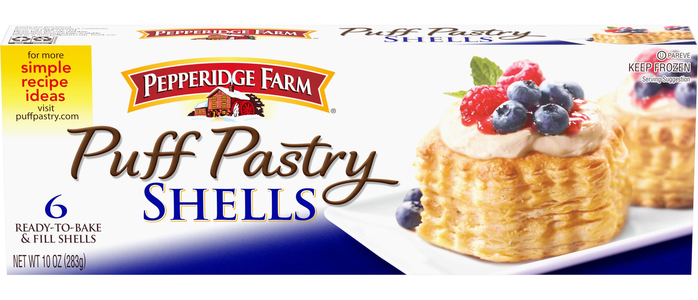 Pepperidge Farm Puff Pastry Shells (10 oz)