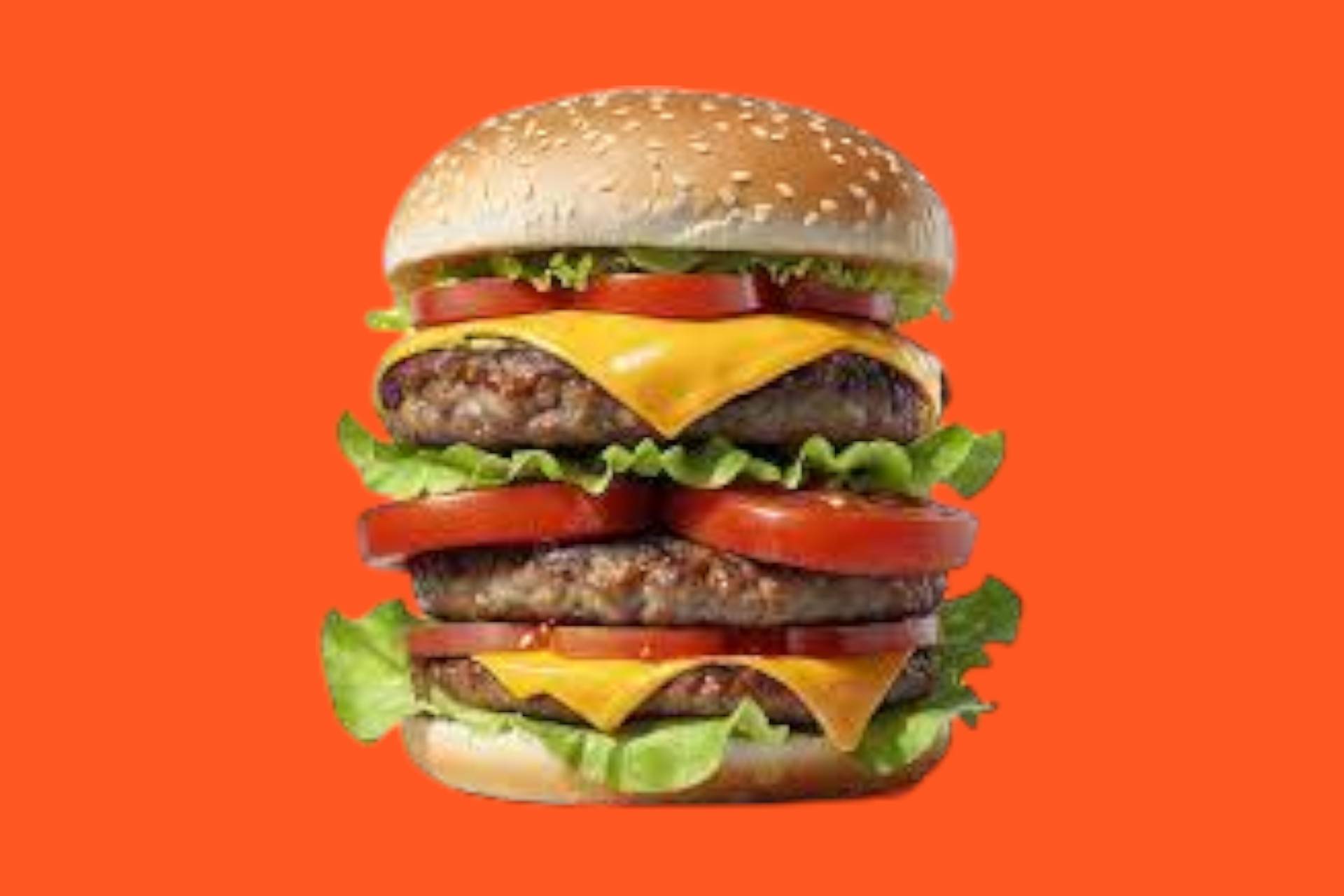 Triple cheese Burger 🍔🍔