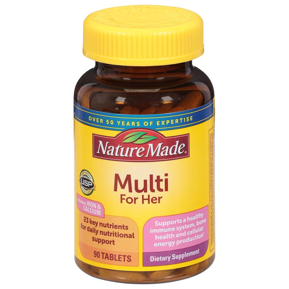 Nature Made Multi For Her Dietary Supplement (90 ct)