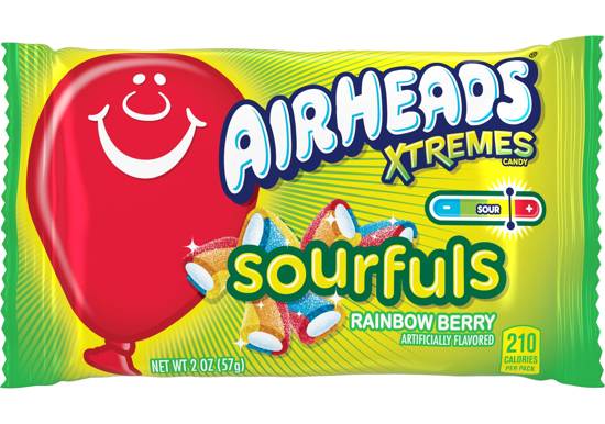 Airheads Xtremes Sourfuls Candy 2oz Bag