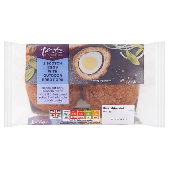 Sainsbury's Scotch Eggs, Taste the Difference x2 260g