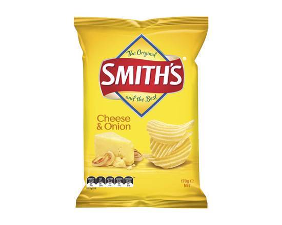 Smith's Crinkle Cheese And Onion 170g