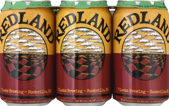 7 Locks Brewing Red Lager Redland Beer (6 ct, 12 fl oz)