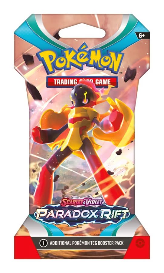 Pokmon Trading Card Game Scarlet & Violet Paradox Rift Sleeved Booster  Delivery Near Me | Order Online | Uber Eats