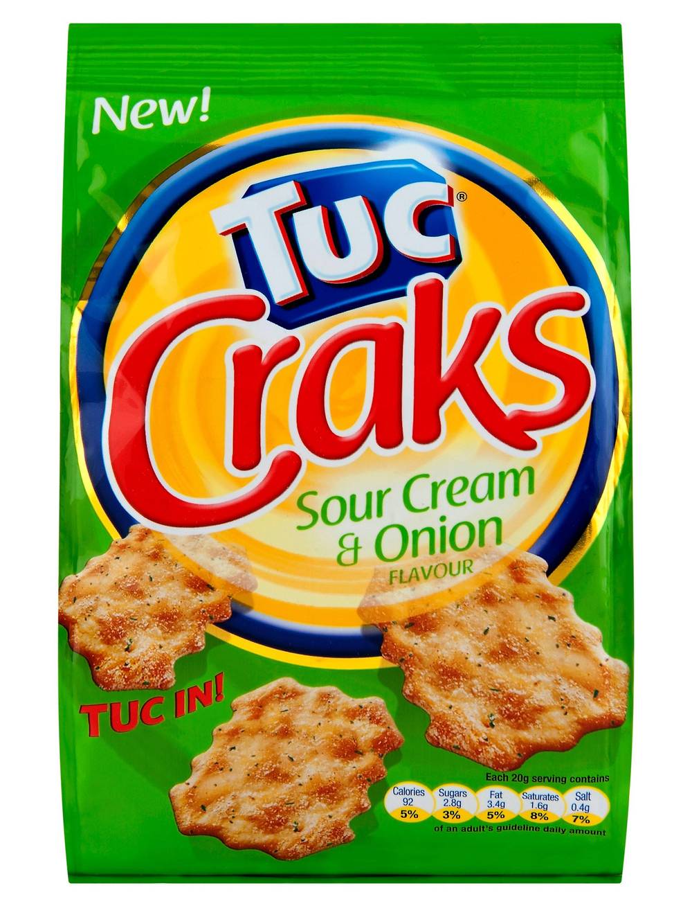 Tuc Sour Cream & Onion 100G
