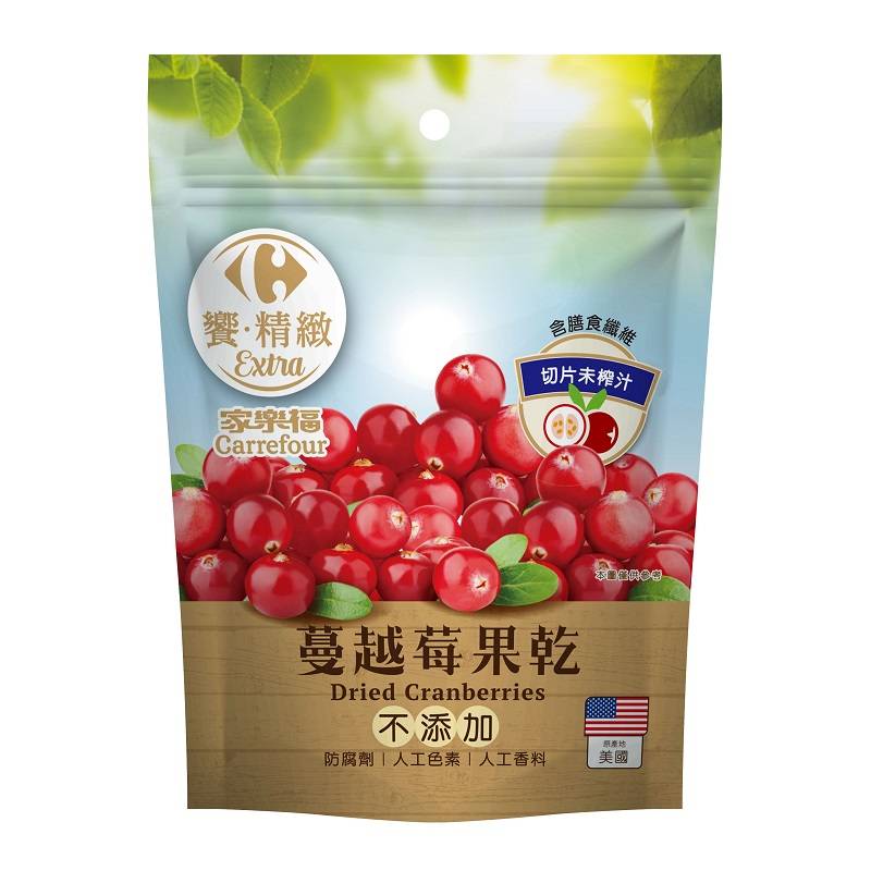 家樂福蔓越莓果乾250g <250g克 x 1 x 1Pack包>