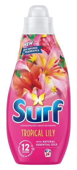 Surf Tropical Lily, Laundry Washing Liquid (648ml)
