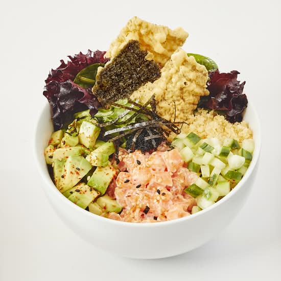 Poké Saumon Miso / Salmon Miso Poke